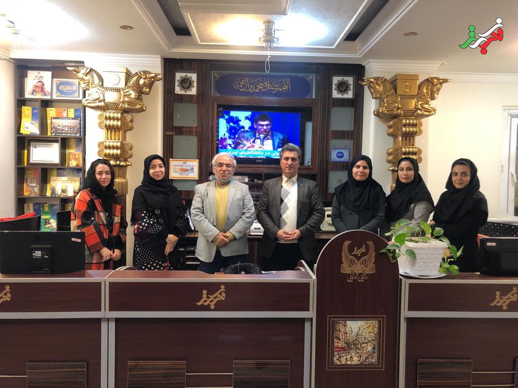 حضور دکتر حسنزاده از اساتید برجسته دانشگاه در حوزه روانشناسی و فراروانشناسی در موسسه بینالمللی آموزشی فکر برتر